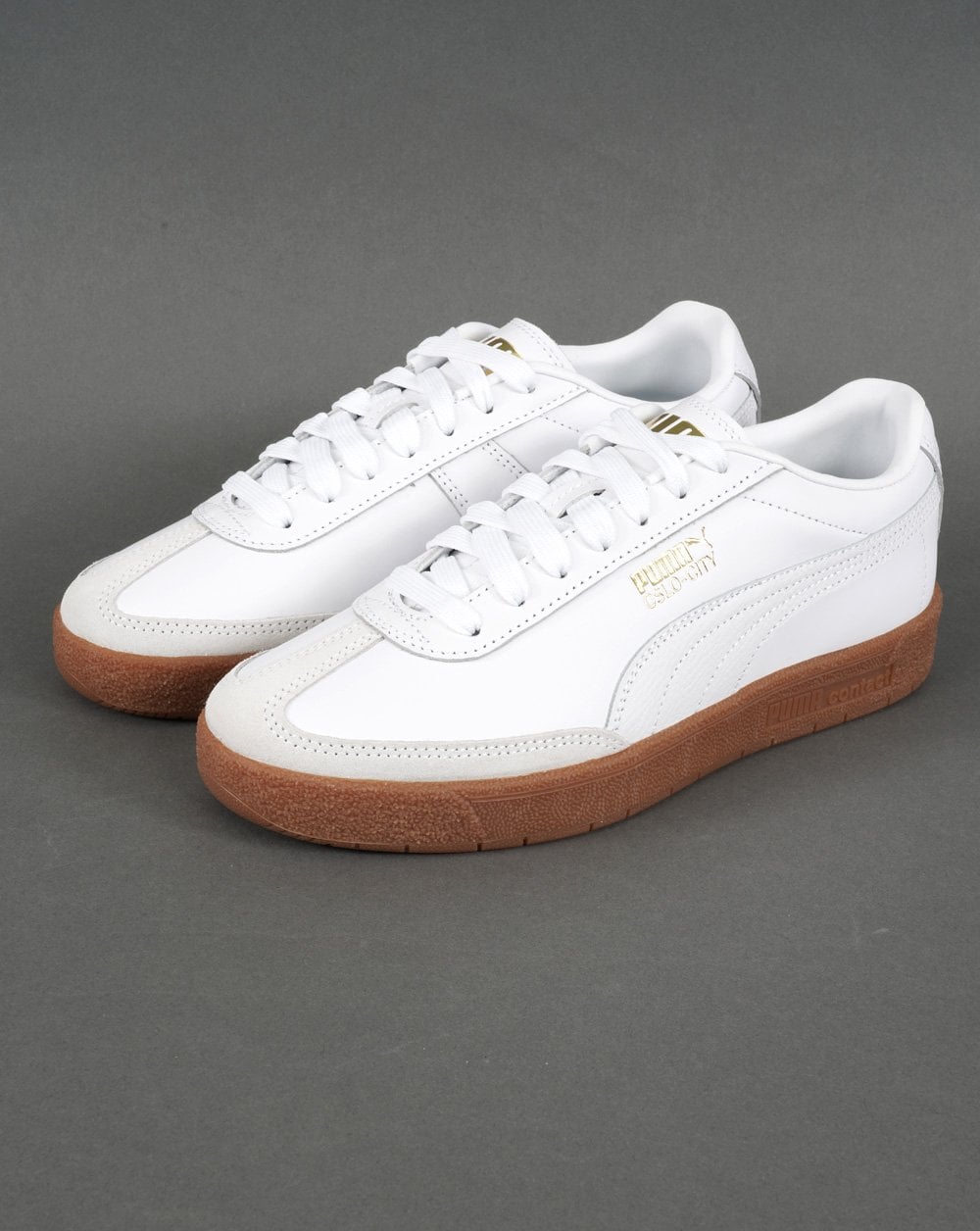 Puma Oslo City Trainer Weiß/Gold