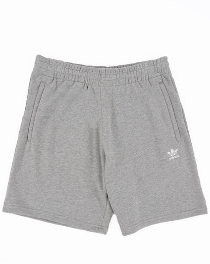 Adidas Originals – Lounge-Shorts mit Reißverschlusstasche, Grau meliert