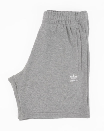 Adidas Originals – Lounge-Shorts mit Reißverschlusstasche, Grau meliert