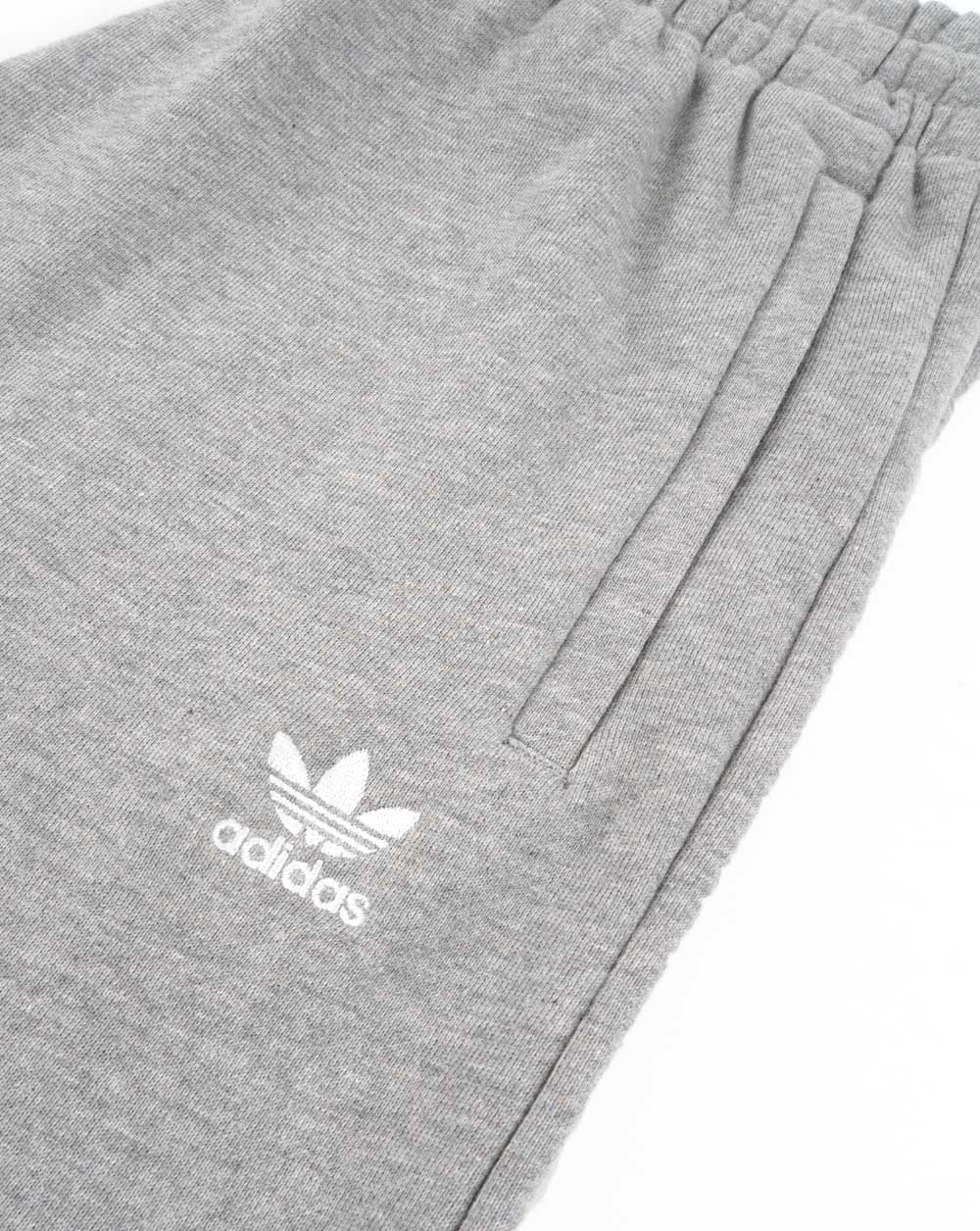 Adidas Originals – Lounge-Shorts mit Reißverschlusstasche, Grau meliert