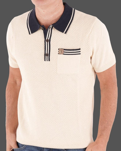 Gabicci Vintage Amalfi Strickpolo Hafer