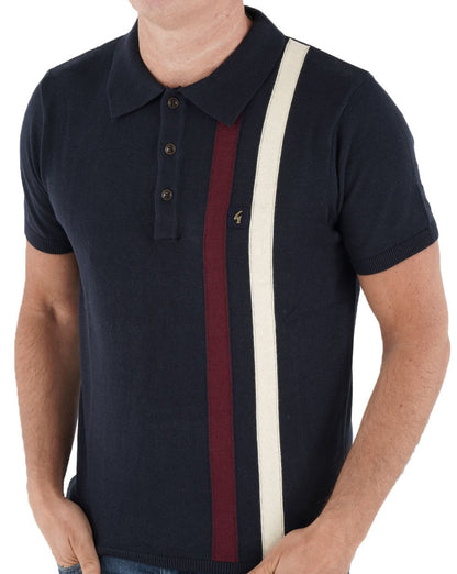 Gabicci Vintage Como Strickpolo Marineblau