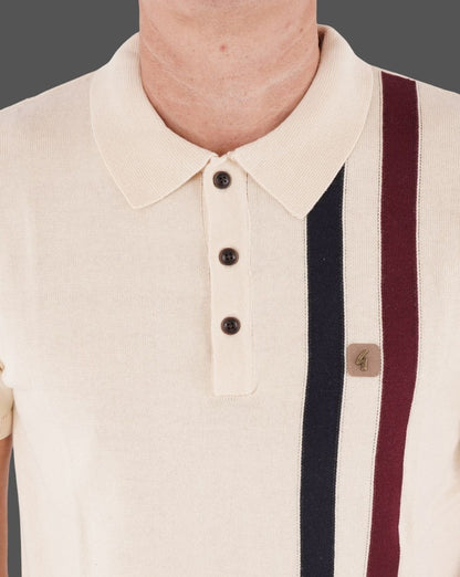 Gabicci Vintage Como Strickpolo Hafer