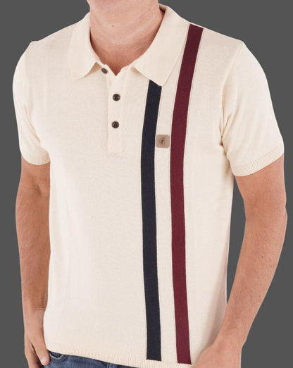 Gabicci Vintage Como Strickpolo Hafer