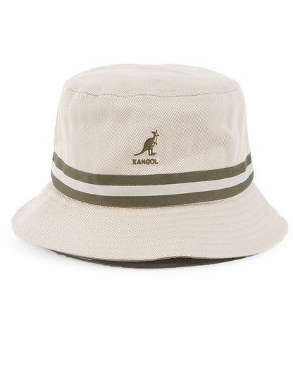 Kangol Stripe Lahinch Fischerhut Beige