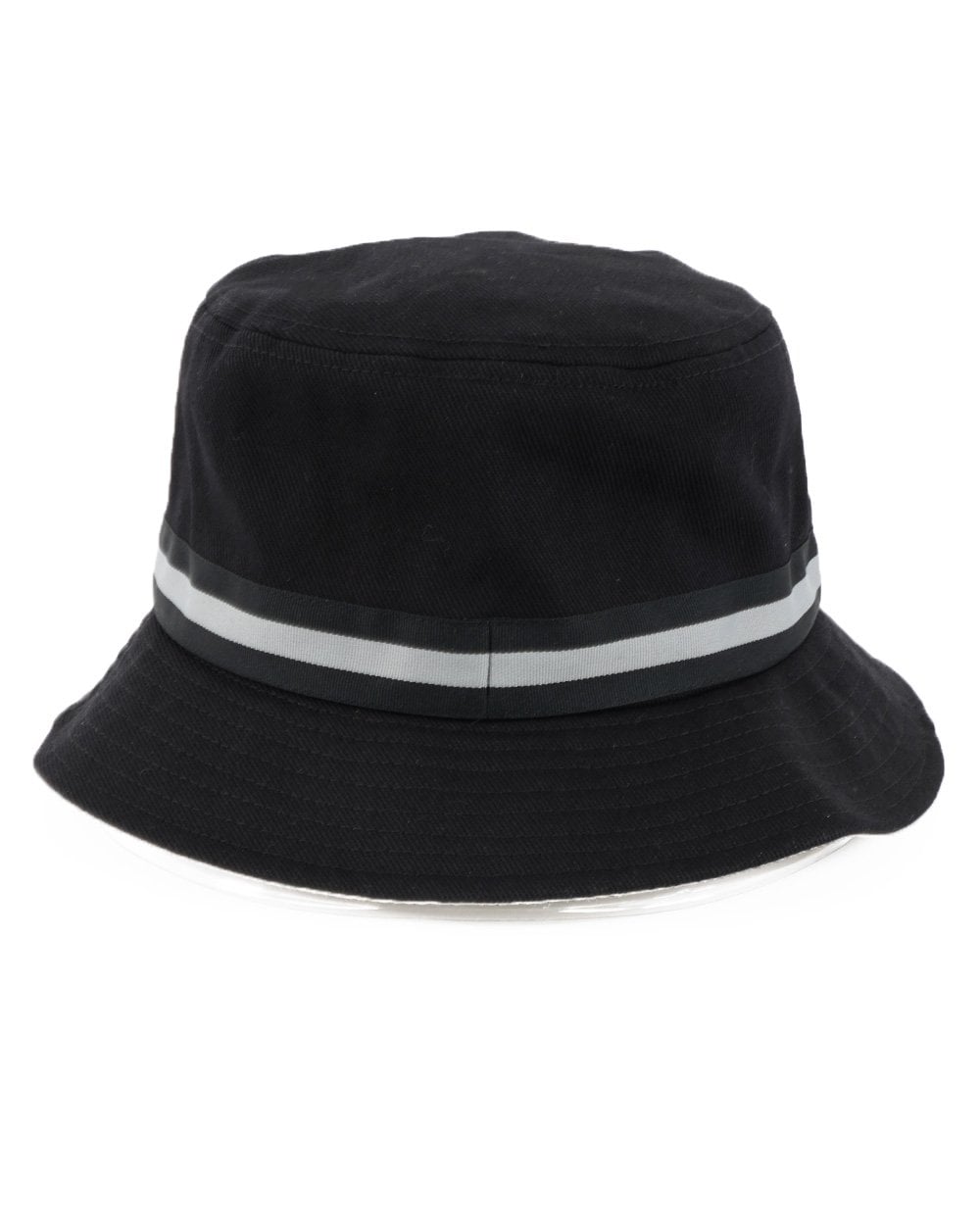 Kangol Stripe Lahinch Fischerhut Schwarz