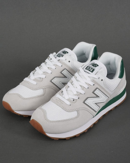 New Balance 574 Trainer Weiß/Grün