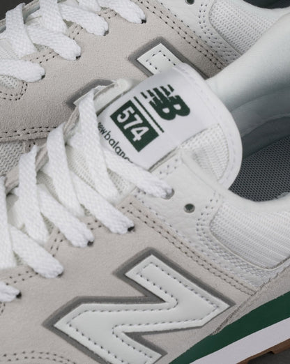 New Balance 574 Trainer Weiß/Grün