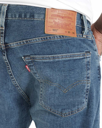 Levi's – 501 Original Bulldog – Indigoblaue Jeans