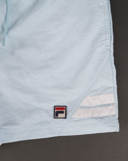 Fila Vintage Vantage Badeshorts Himmelblau