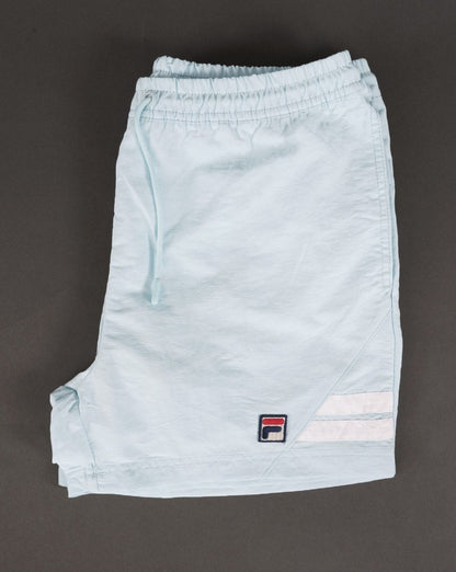 Fila Vintage Vantage Badeshorts Himmelblau