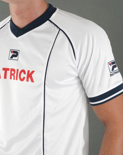 Patrick 80er Fußballtrikot Weiß