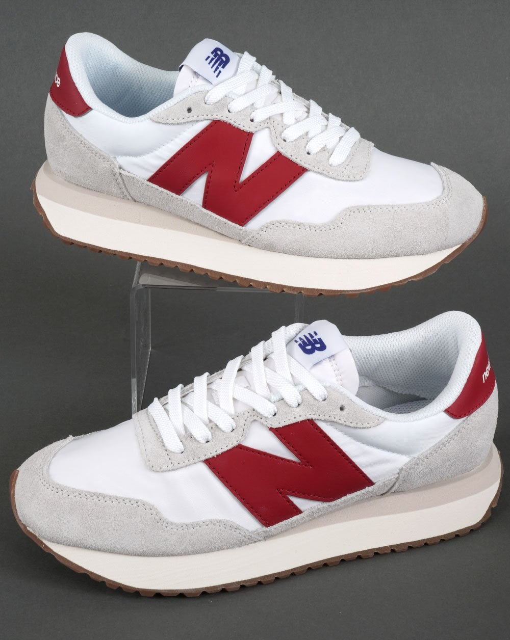 New Balance 237 Trainer Weiß/Rot