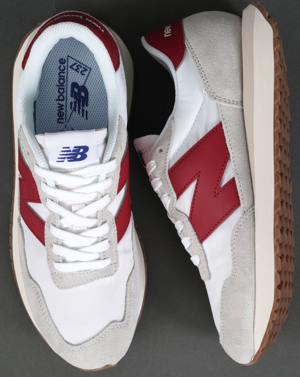 New Balance 237 Trainer Weiß/Rot
