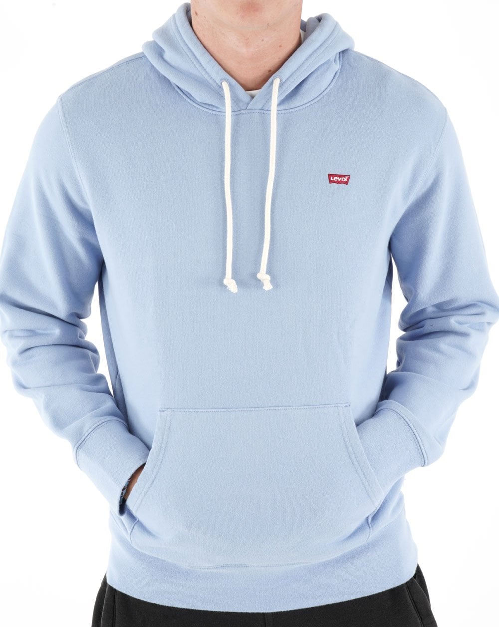 Levi's – Original Housemark – Kapuzenpullover in Lavendel