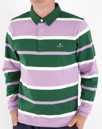 Gant Multi Stripe Heavy Rugger Lila/Grün