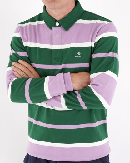 Gant Multi Stripe Heavy Rugger Lila/Grün