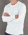 Adidas Originals 3 Stripes LS T Shirt Ice Blue
