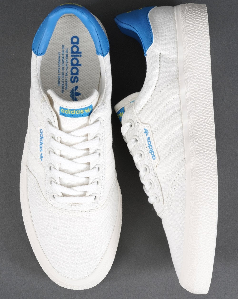 Adidas 3mc Turnschuhe Weiß/Blau