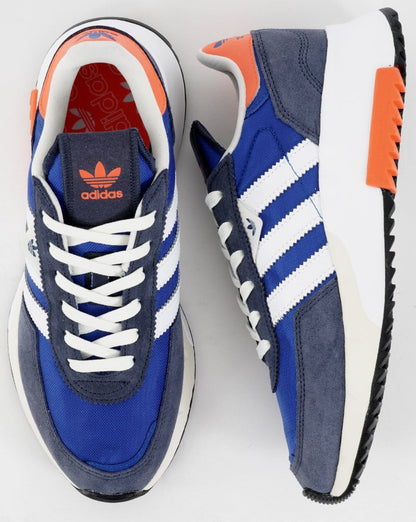 Adidas Retropy F2 Turnschuhe Königsblau/Weiß/Marineblau