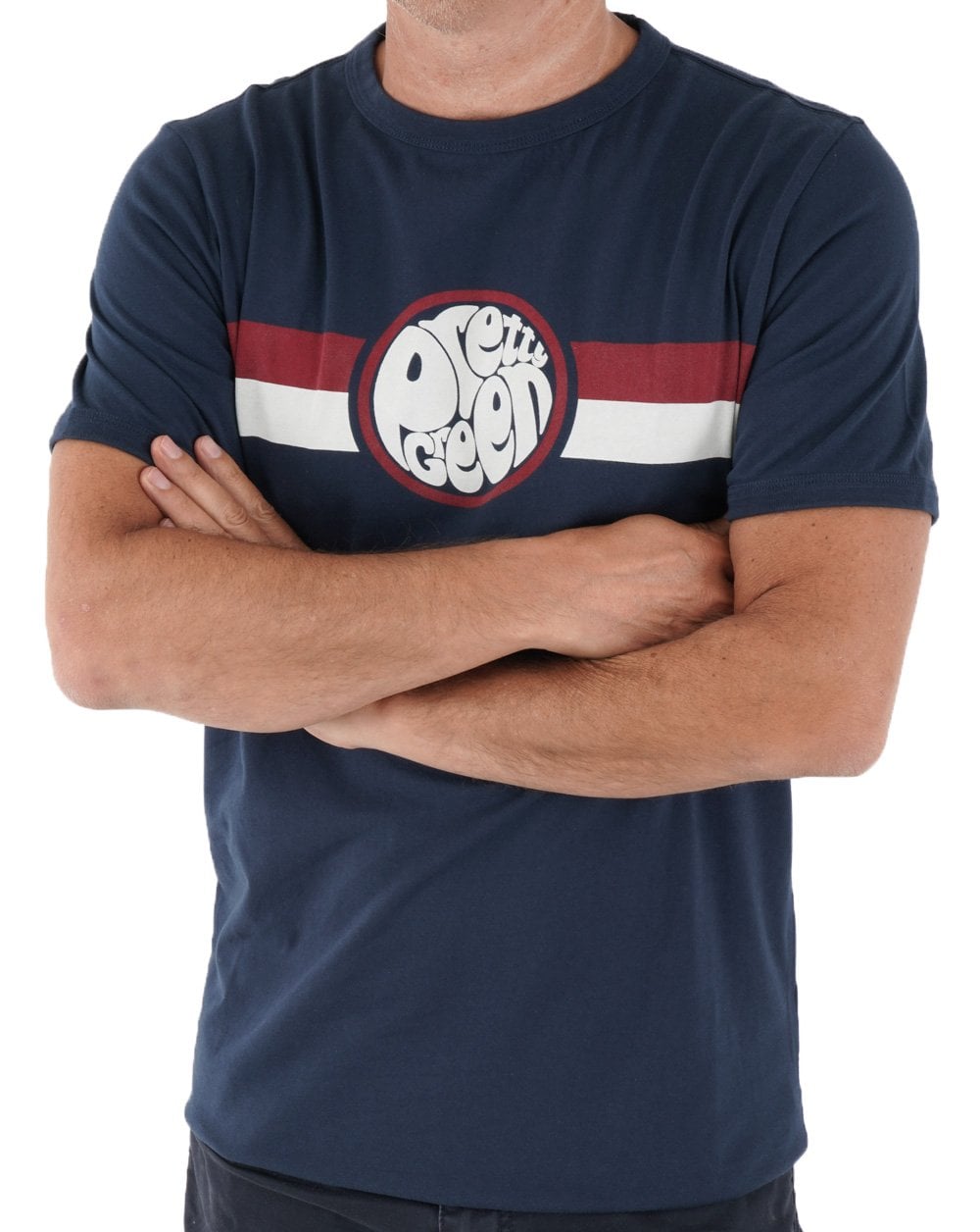 Pretty Green Tilby T-shirt Navy