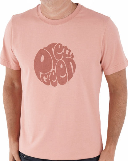 Pretty Green Logo T-Shirt Rosa