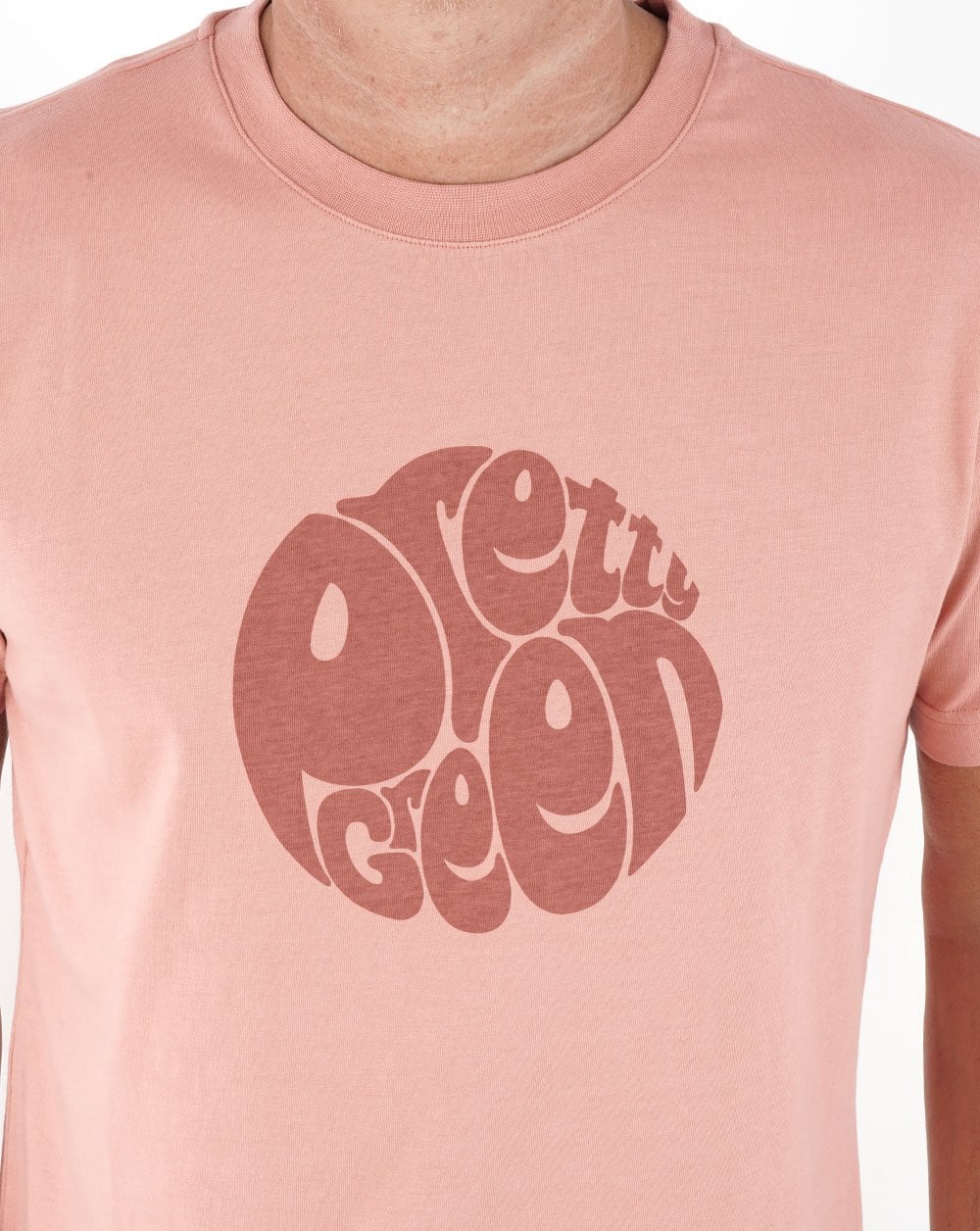 Pretty Green Logo T-shirt Pink