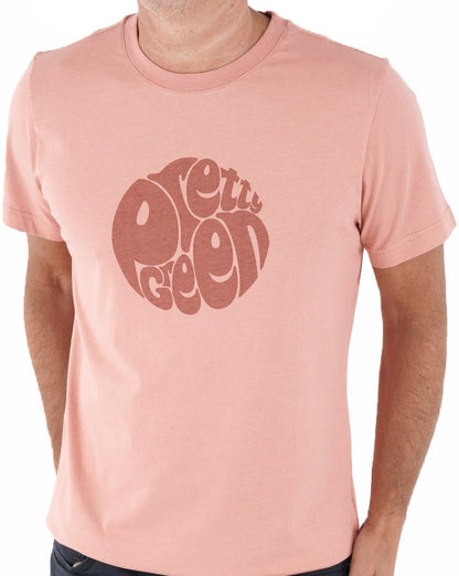 Pretty Green Logo T-Shirt Rosa