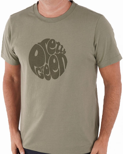 Pretty Green Logo T-Shirt Grün
