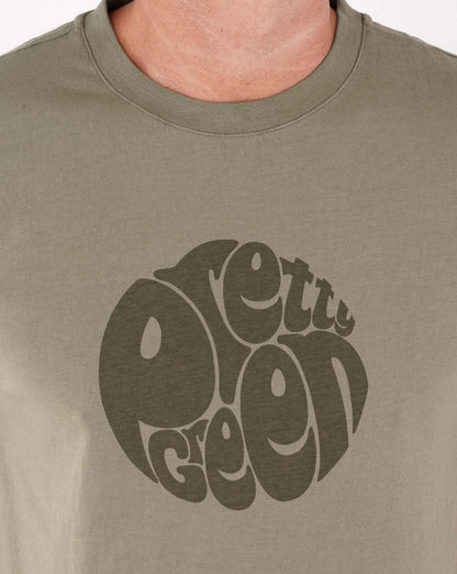 Pretty Green Logo T-Shirt Grün