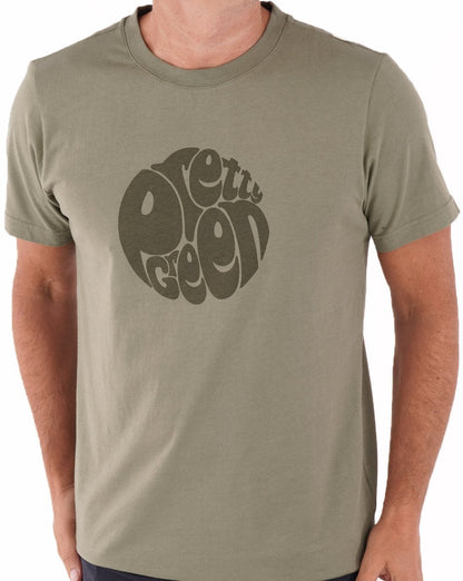 Pretty Green Logo T-Shirt Grün