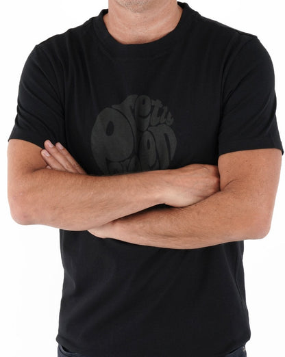 Pretty Green Logo T-Shirt Schwarz
