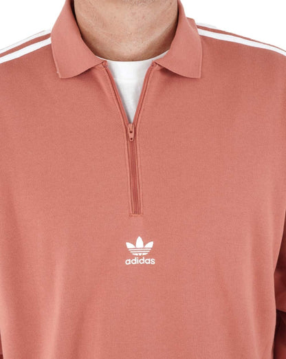 Adidas Originals 3-Streifen-Poloshirt in Ton