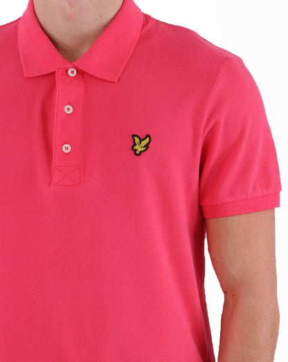 Lyle And Scott Poloshirt Electric Pink