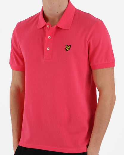 Lyle And Scott Poloshirt Electric Pink