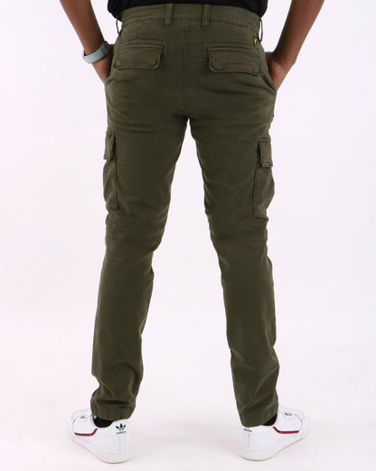 Lyle &amp; Scott – Cargohose in Olivgrün