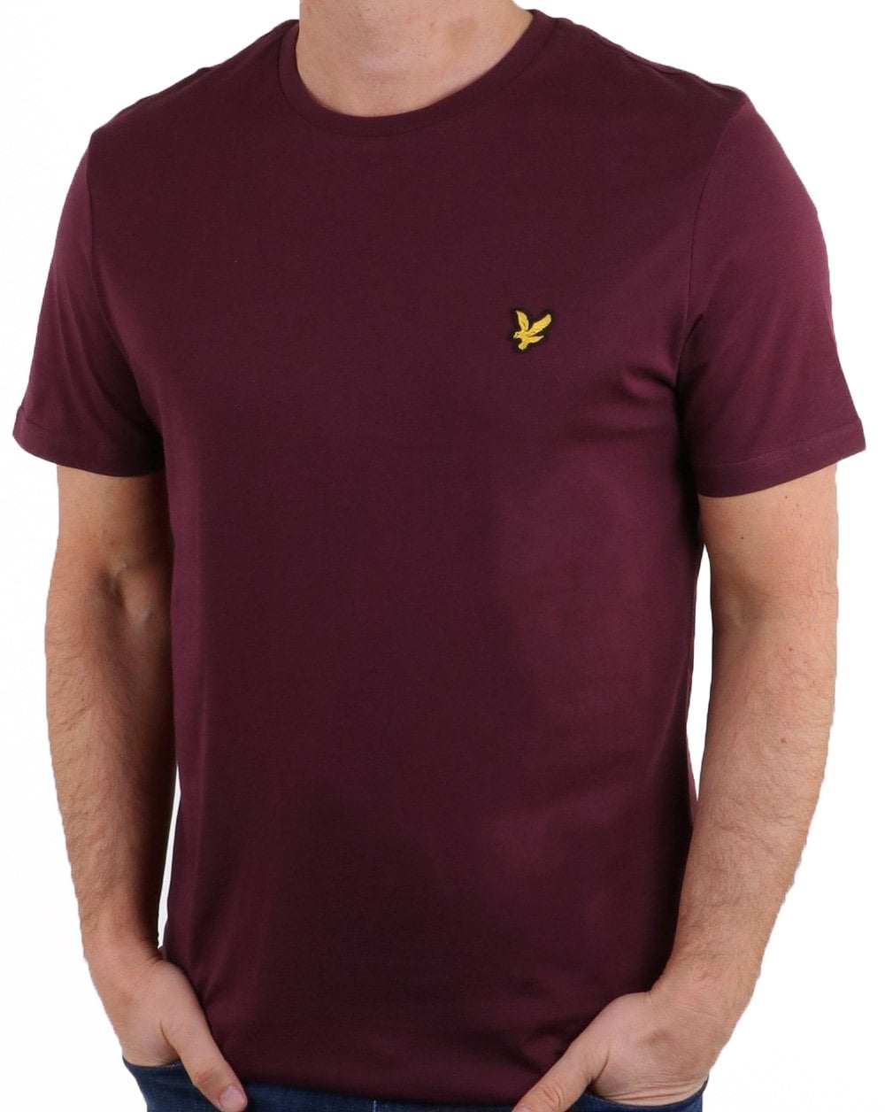 Lyle And Scott T-Shirt Burgunderrot