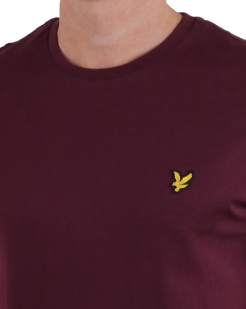 Lyle And Scott T-Shirt Burgunderrot
