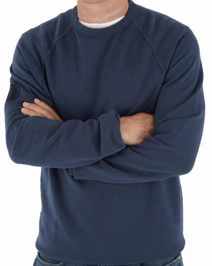 Pretty Green Cascade Crew Sweatshirt, Marineblau