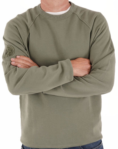 Pretty Green Cascade Rundhals-Sweatshirt Grün