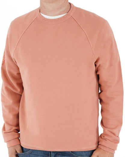 Pretty Green Cascade Rundhals-Sweatshirt Rosa