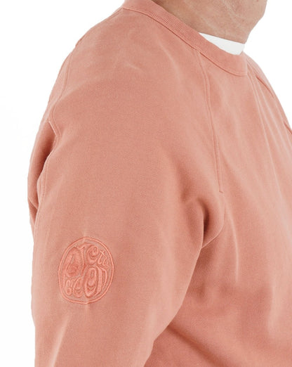 Pretty Green Cascade Rundhals-Sweatshirt Rosa