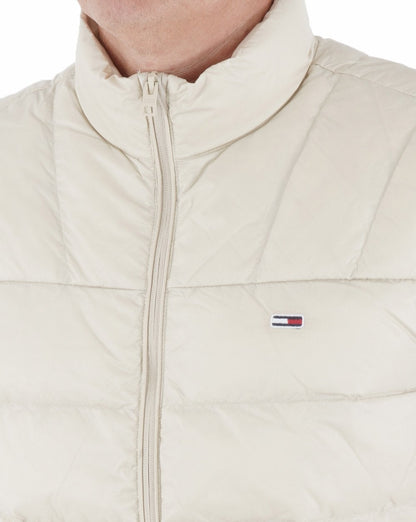 Tommy Jeans Daunenweste Sand