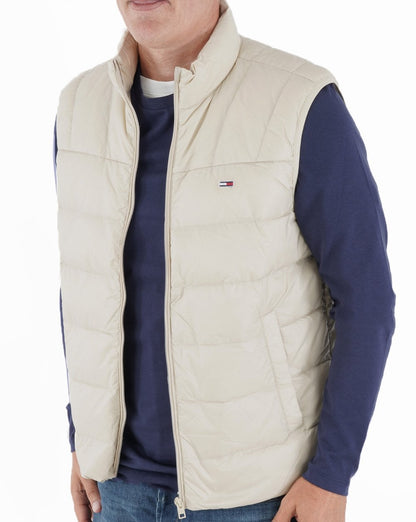 Tommy Jeans Daunenweste Sand