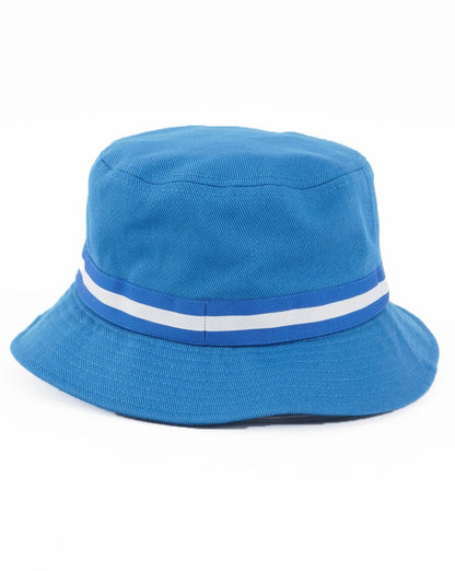 Kangol – Gestreifter Gallagher-Fischerhut in verwaschenem Blau