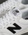 New Balance 300 Leather Trainer White/Black