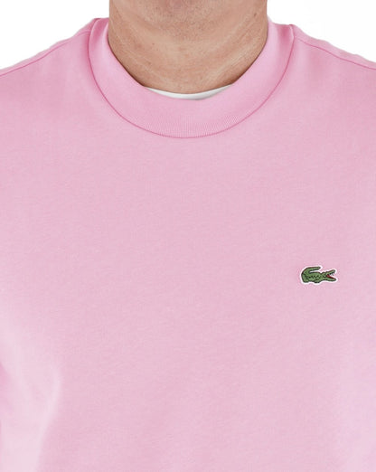 Lacoste Baumwoll-Sweatshirt Rosa