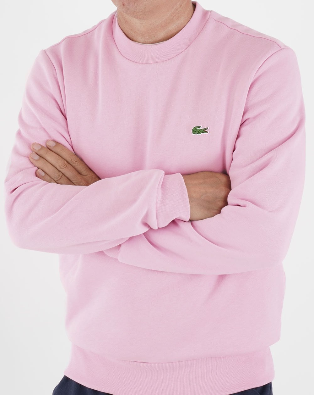 Lacoste Baumwoll-Sweatshirt Rosa