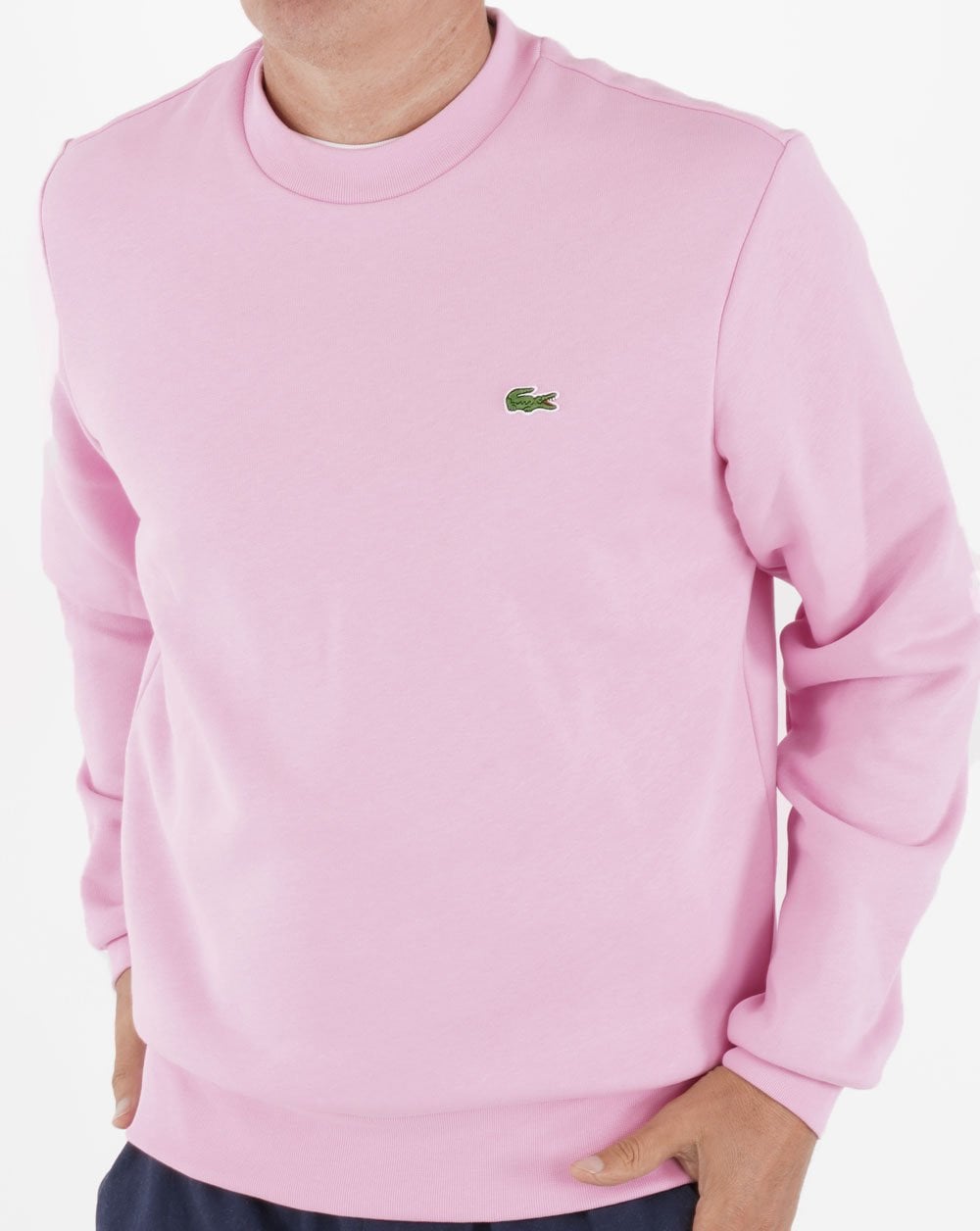 Lacoste Baumwoll-Sweatshirt Rosa