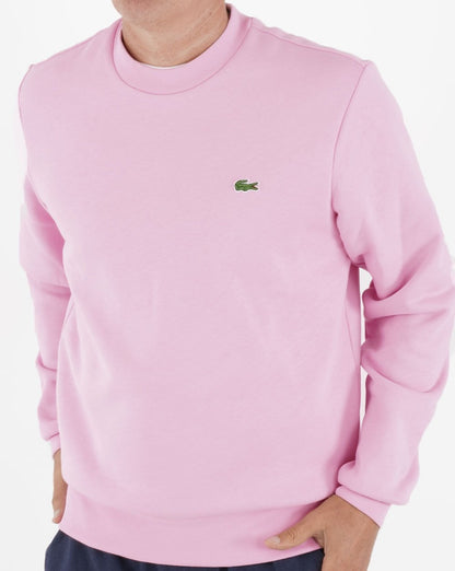 Lacoste Baumwoll-Sweatshirt Rosa